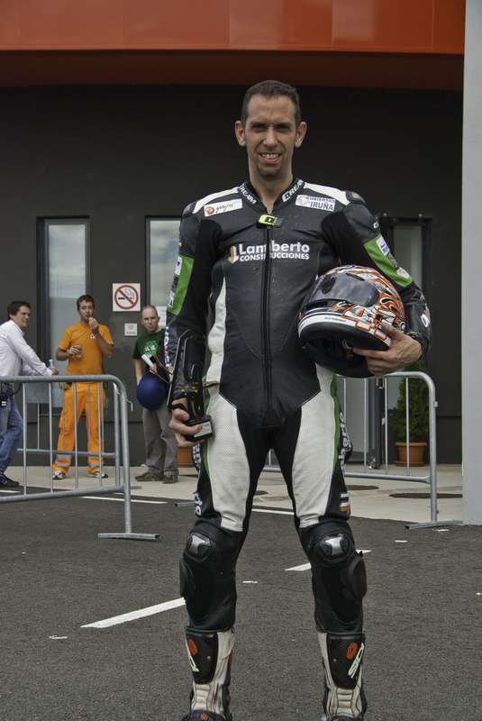 "Poker Navarro" en el Campeonato de España de Velocidad.